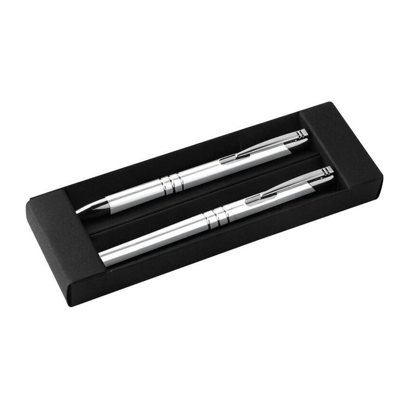 Set metalna hemijska olovka i roler