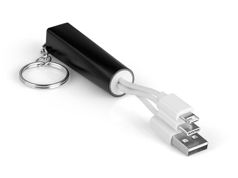 USB kabal-privezak 3u1 sa LED osvetljenjem logotipa