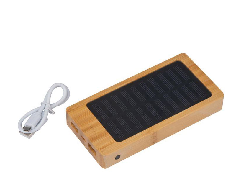 Solarna pomoćna baterija od bambusa