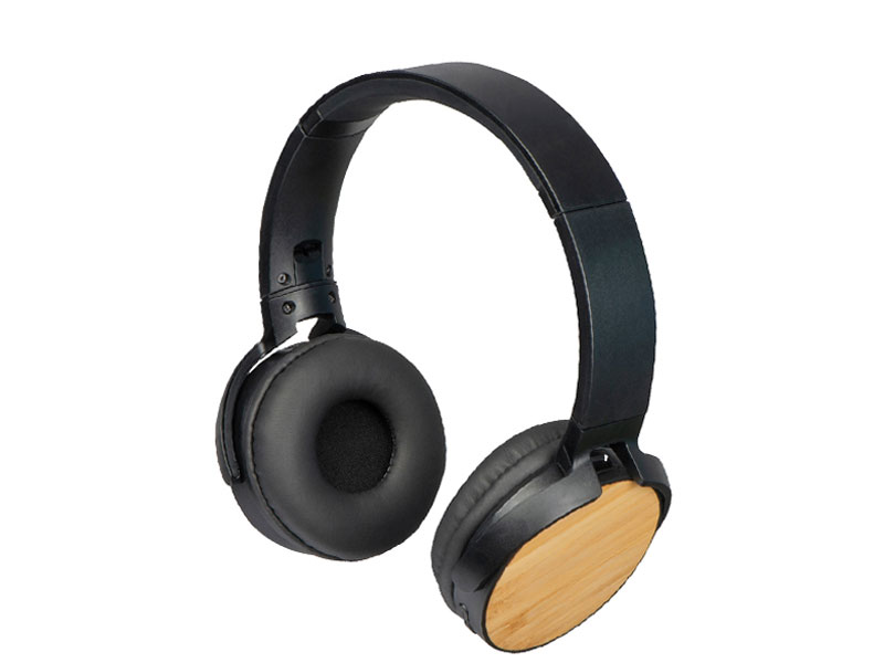 Bluetooth slušalice sa pločicom od bambusa