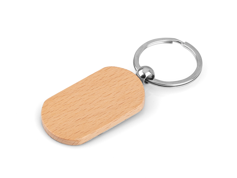 ECO drveni privezak za ključeve 
